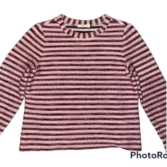 Tory Burch long sleeve terry sweatshirt - Picture 3 of 6